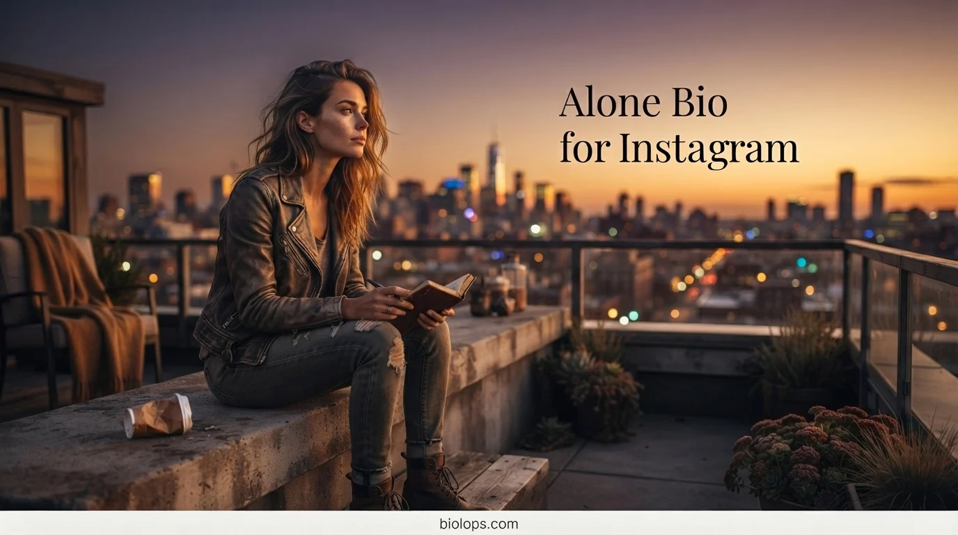 Alone Bio for Instagram