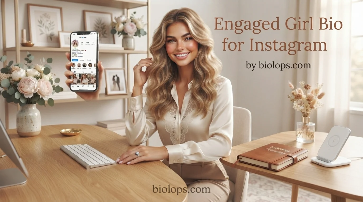 Engaged Girl Bio for Instagram