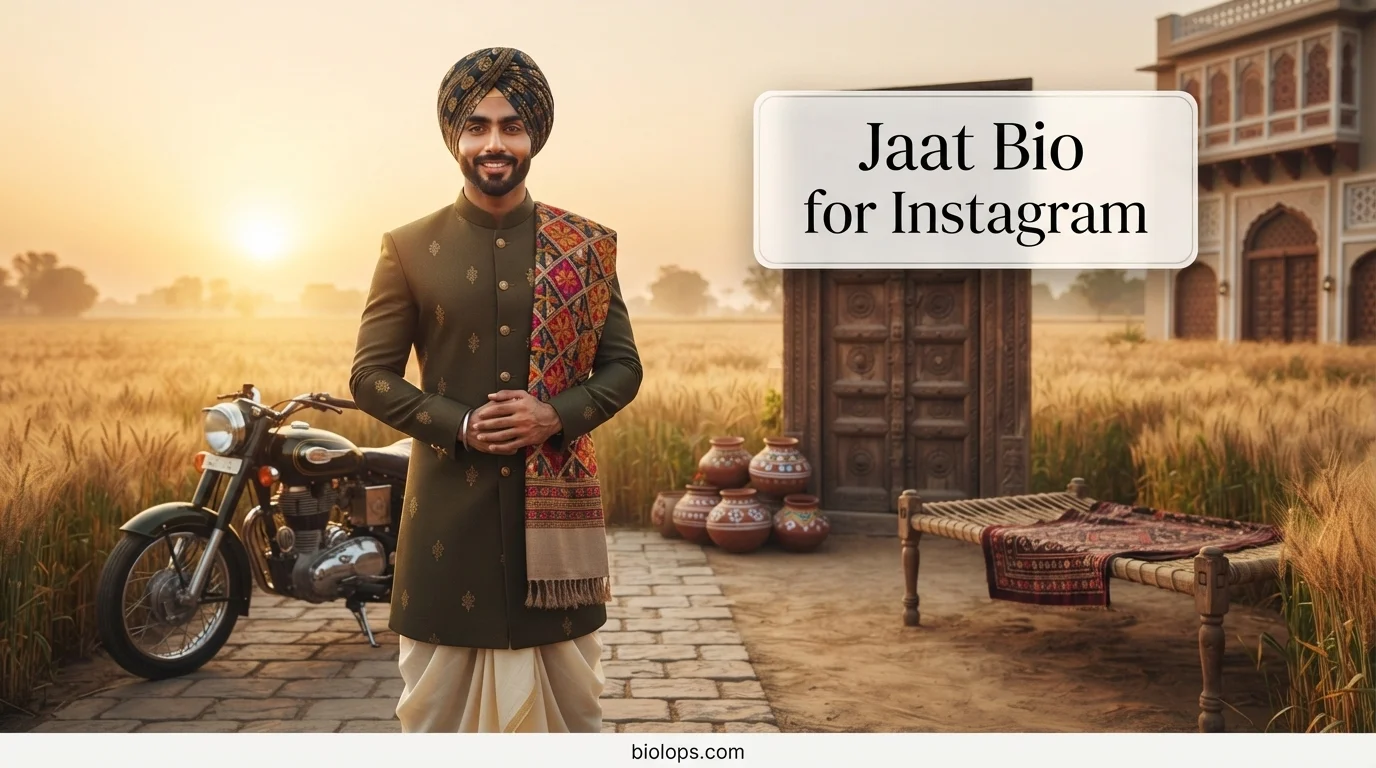 Jaat Bio for Instagram