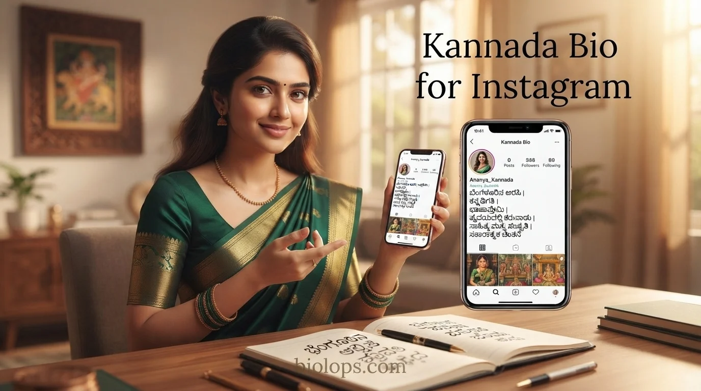 Kannada Bio for Instagram