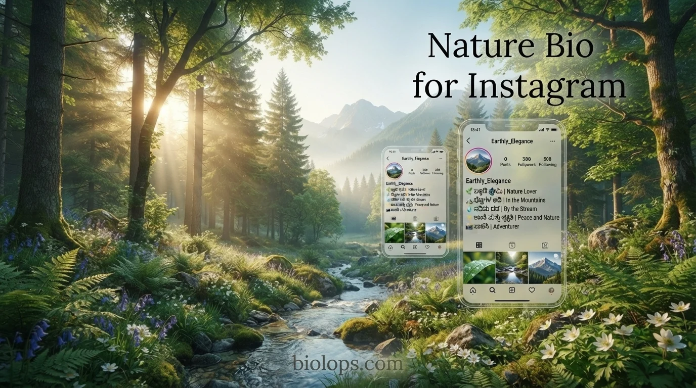 Nature Bio for Instagram