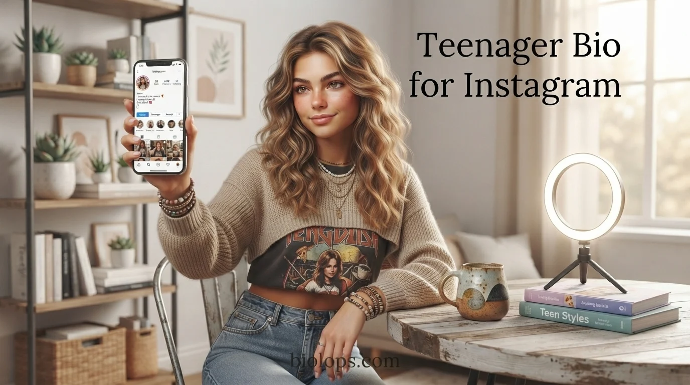 Teenager Bio for Instagram