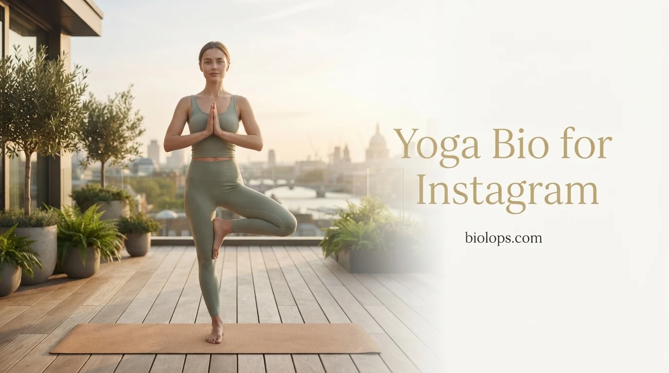 Yoga Bio for Instagram