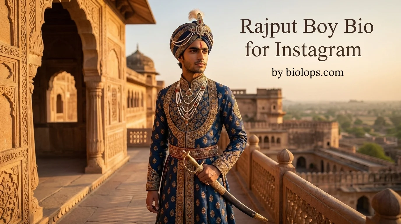 Rajput Boy Bio for Instagram